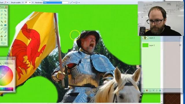 Paint.net Photoshop Battles Part 3- Removing Backgrounds and Stuff смотреть онлайн