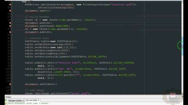 6 - الفاتورة - ترتيب البرنامج Organizing your Code in iText смотреть онлайн