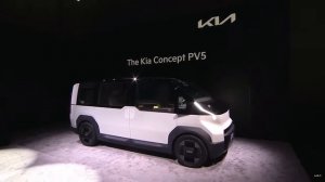 Kia PV5 Concept Revealed at CES 2024