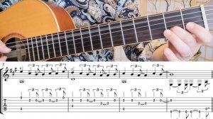 The Lion Sleeps Tonight (beginner level for guitar) + Tutorial, Notes and Tabs