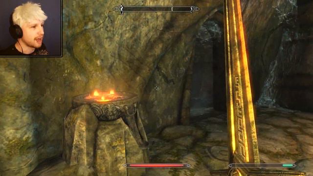 MUCH STATUE MANY COMMAND!  Scythe Plays Skyrim Special Edition Part 16