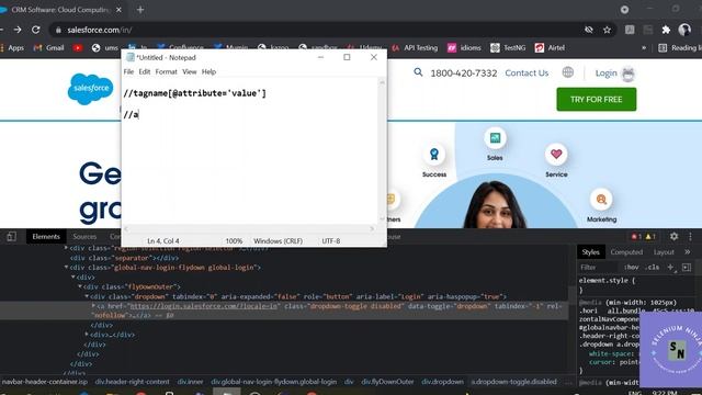 How to handle Xpath Locators | Types of Locators | Part 3 | Selenium Ninja