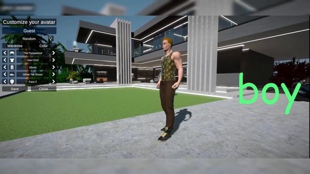 Кастомизация персонажа в Метавселенной / Character customization in the Metaverse смотреть онлайн