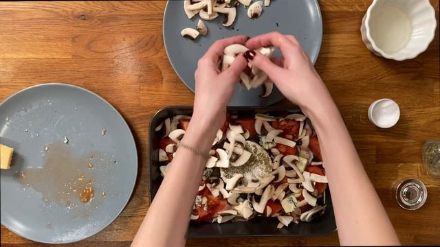Шикарная ПАСТА с камамбером, БЕКОНОМ и грибами!