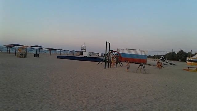 Азовское море. Ачуево. База отдыха и пляж. смотреть онлайн
