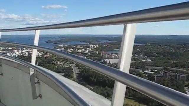 Kuopio Puijo Tower in Finland смотреть онлайн
