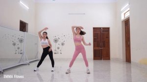 17 minute Standing Exercises To Lose Belly | EMMA Fitness