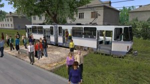 Коцюбинск 2.0.23 - Трамвай №60 и информатор | OMSI 2