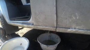 Снятие топливного бака Мерседес 208Д, кузов 902