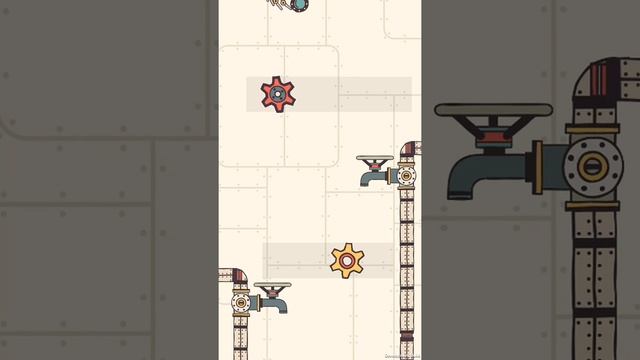 Steampunk Puzzle Physics Game. Stage 10. Level 148.