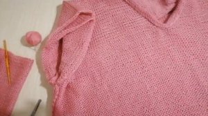 ДЖЕМПЕР спицами КРАСИВО и ПРОСТО! КЛАССИЧЕСКАЯ лицевая гладь.