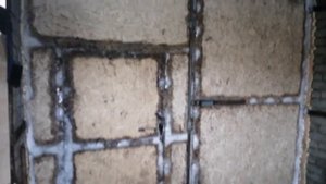 Испытание вентилятора на обдув печки в гараже.