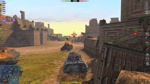 Классная игра на Тигре 2 ! Взял МАСТЕРА ! Обзор на ТИГР 2 ВОТ Блитц World of Tanks Blitz