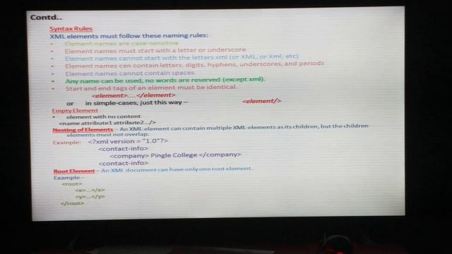 XML- Introduction, Elements, Attributes & XML- Document