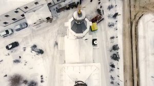 г. Клин с высоты птичьего полёта