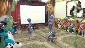 Танец осьминожек и крабов на новогоднем утреннике 2018 в старшей группе Муз  рук  Максюта Г  В