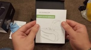 Распаковка VR box Shinecon v2 из Китая | Очки виртуальной реальности для телефона