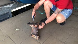 Рассыпавшийся катализатор,зачем нужно удаление катализатора, замена катализатора.