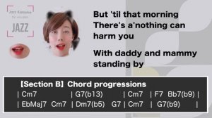 Summertime [sing along background JAZZ KARAOKE music] for female singers Porgy and bess