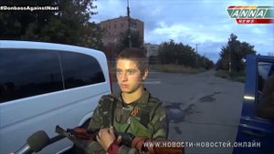 Юный герой Новороссии  Позывной  Малой