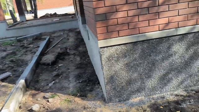 Отделываем цоколя мраморной крошкой. Красиво, надежно, долговечно??