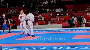 IVET GORANOVA (BUL) Vs Sara Bahmanyar (IRA) TOKYO 2020 OLYMPICS KARATE | Women's Kumite -55kg