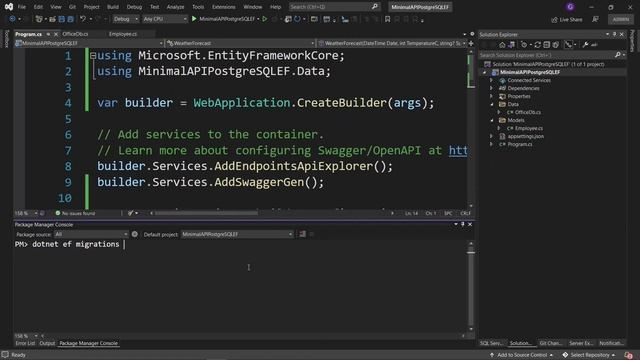 .NET 6 + API Mínimas + Entity Framework + PostgreSQL - Crea una API Rest con PostgreSQL смотреть онлайн