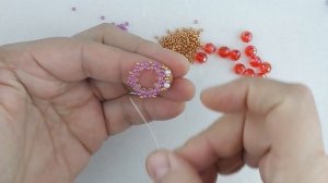 Оплетение тонкого кабошона.(Часть 1/2)