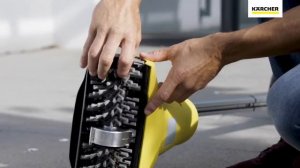 Презентация аппарата для чистки террас Karcher PCL 4