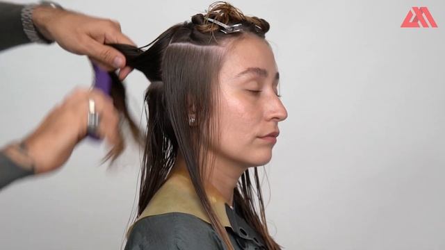 Каскадная стрижка. Техника Toni&Guy