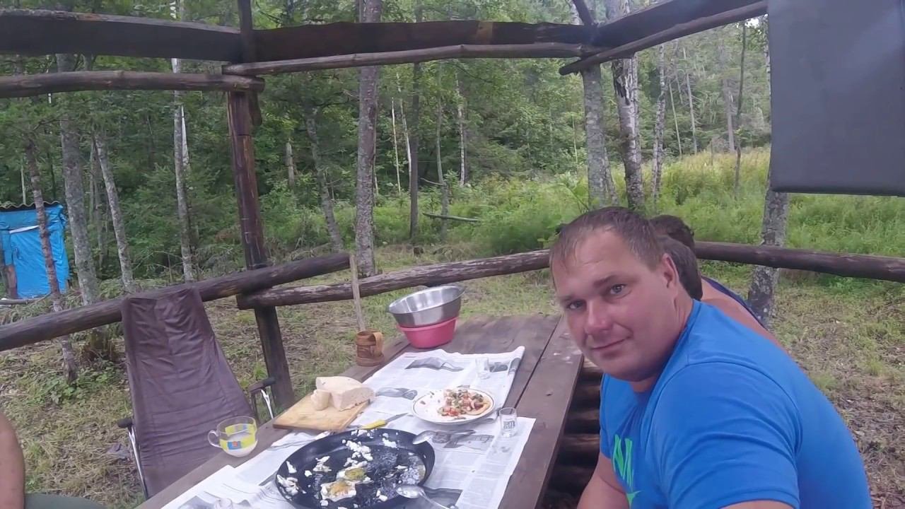 заезд на зимовье...