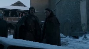 Игра Престолов 7 сезон 4 серия. Возвращение Арьи Старк в Винтерфелл