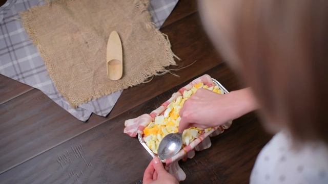 Мясная запеканка в беконе/Террин (Рецепты от Easy Cook)