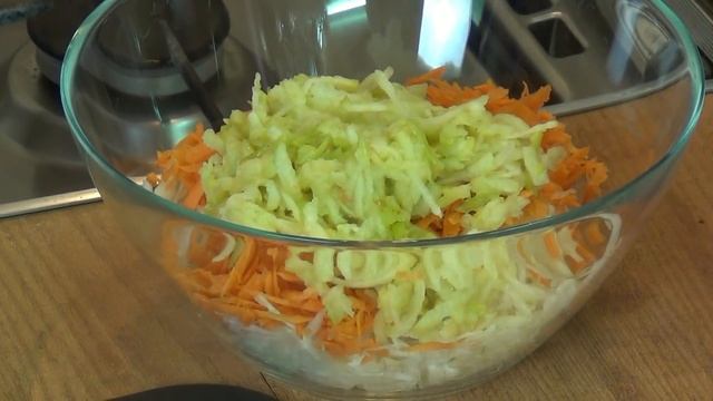 Салат Метёлка / Щётка - видео рецепт / Broom salad recipe ♡ English subtitles