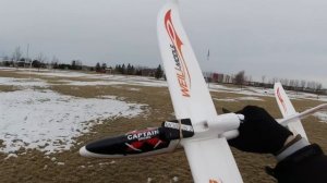 Easy to Fly RC Powered Glider Plane for Beginners - Plenty of Fun!  Sky King F9595 WLToys