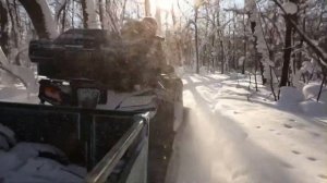 CF-Moto X8 на гусеницах