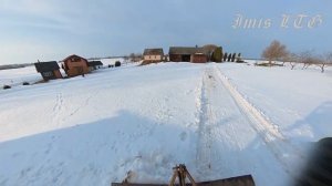 Т-25 и чистка снега трактором первый раз за 5 лет.