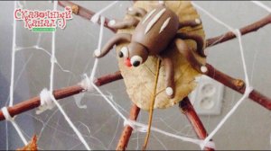 Аппликации для детей. Тема "Паутинки". Applications for children.