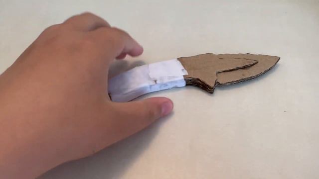 Как сделать нож SCORPION ”MAGNALIUM” из картона!!! смотреть онлайн