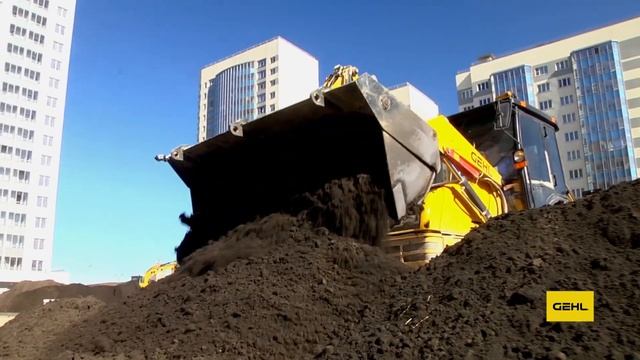 Экскаватор-погрузчик Gehl GBL 818S: опыт эксплуатации смотреть онлайн