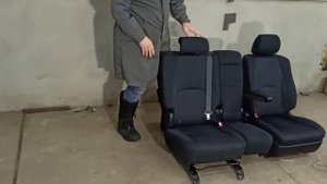 Комплект удобных сидений для микроавтобуса. Водительское и пассажирская полуторка