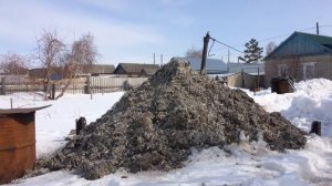 Голубиный помёт. Удобрение для огорода.