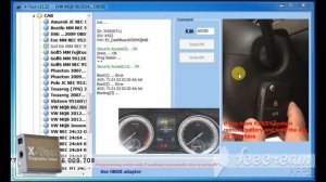 Skoda Octavia Vw MQB  2014 - 2015 Dash Programming by X-tool.org Via OBDll