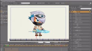 Anime Studio Pro (Moho) - Создание спрайтов игрового персонажа