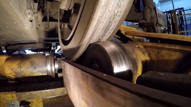 Обточка колёсных пар поезда / Train wheel reprofiling