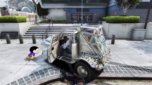 Franklin's New Monster Truck is CURSED CAR In GTA 5! смотреть онлайн