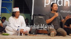 Cak Nun dan Sabrang letto saling adu Argumentasi dan saling Membalas