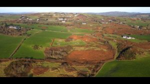 Drone video Drombeg Stone circle, Glandore, co. Cork, Ireland