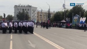 В Рязани на площади Ленина прошло праздничное мероприятие  в честь Дня ВДВ