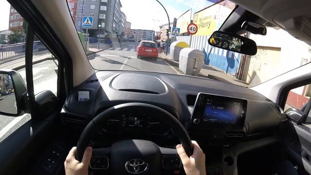 Toyota Proace City Verso (2020) POV Test Drive смотреть онлайн